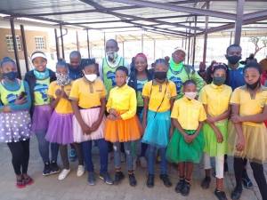 Azania Athletics clubs outreach CSI programme, back to school